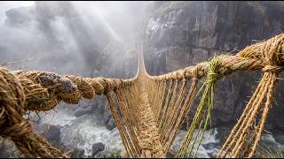 How a rope made of grass keeps people above the abyss for 500 years How a rope made of grass keeps people above the abyss for 500 years