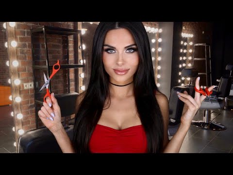 ASMR Soft Spoken Hair Salon Roleplay ✂️ - Gentle Whispering 💋 Crazy GF Ep. 8
