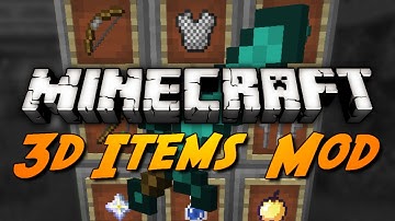 Minecraft Mod Review: 3D ITEMS MOD! + Your Favorite Mods?
