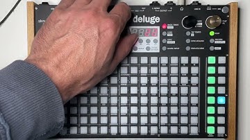 Granular textures on Synthstrom Deluge