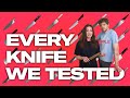 Chefs knife speed review the best and worst chefs knives we tested in 2023