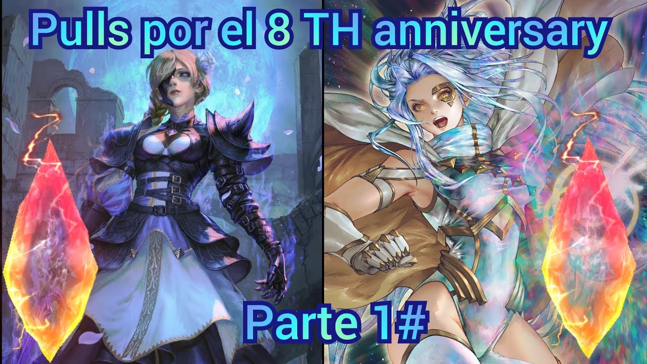 ffbe pulls por el 8 TH anniversary tickets lápiz por las nuevas unidades de global