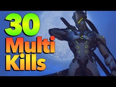 30 EPIC MULTI KILLS - Overwatch Montage
