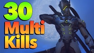 30 EPIC MULTI KILLS - Overwatch Montage