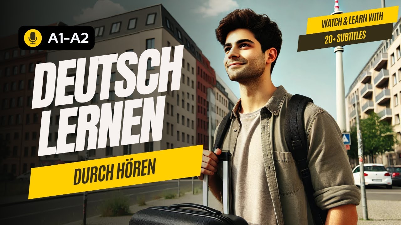 Deutsch Lernen Durch Hören: Anmeldung in Deutschland | A1/A2 | Daily