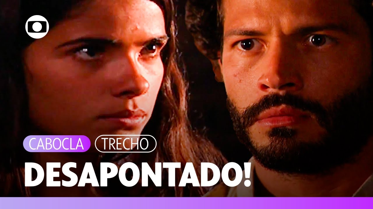 Zuca diz a Tobias que é muito cedo para eles casarem e ele fica decepcionado!  | Cabocla |  TV Globo