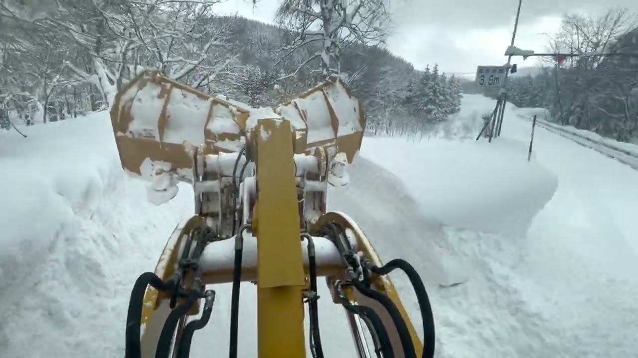 除雪　45分　長！