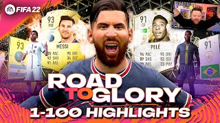 MY BEST EVER START!! FIFA 22 Road to Glory 1-100 Best Bits!