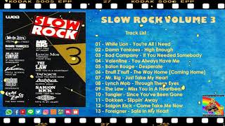 Slow rock volume 3  WEA 1991, lyrics