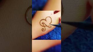 Aletter Alphabet Mehndi Design Creative A Alphabet Mehndi Tattoo