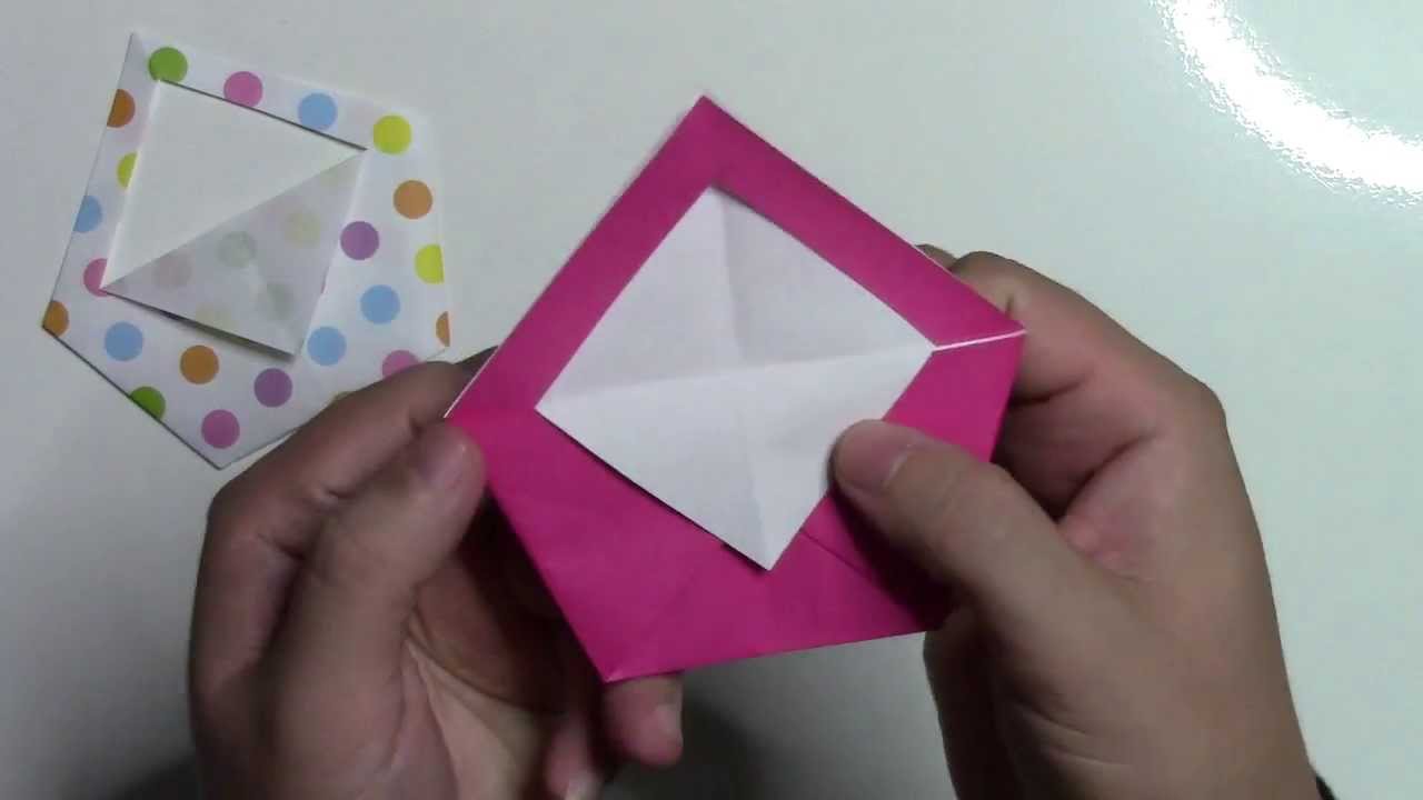 折り紙 折り方 簡単なエコバッグ トートバッグ の作り方動画 Youtube
