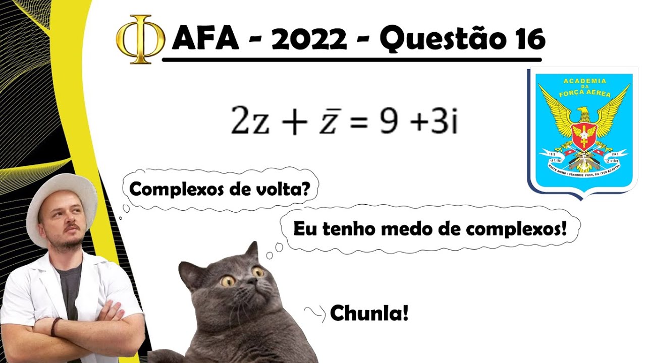 AFA 2022 - Matemática - Questão 16. - YouTube
