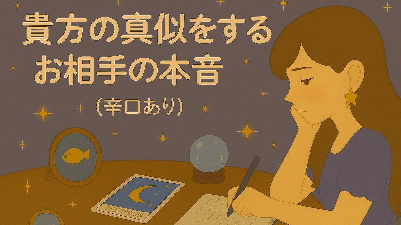 【人間関係】辛口あり🔥貴方の真似をする友人、知人のお気持ち。タロット占い🔮