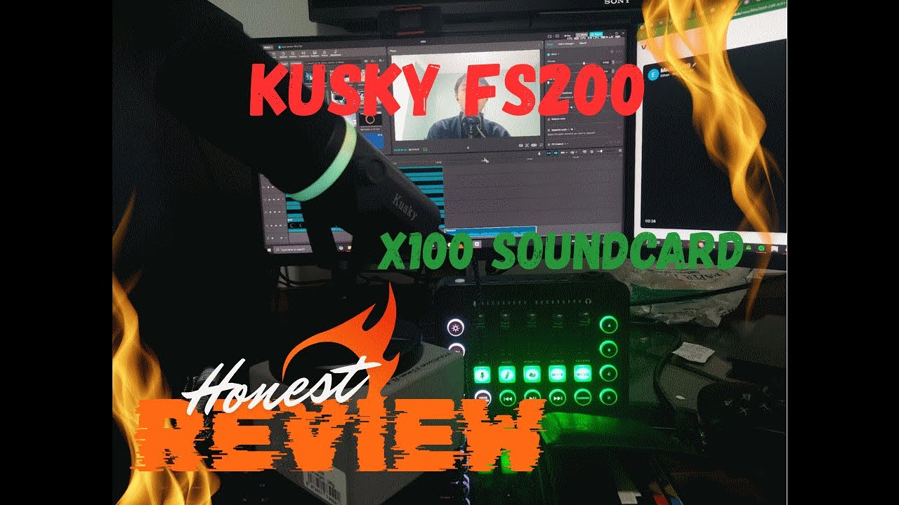 Budget Dynamic Streaming Microphone kit? | Kusky FS200 and Kusky X100 Honest Review