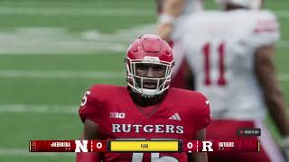 (9) Nebraska Cornhuskers (4-2) vs. Rutgers Scarlet Knights (5-2) - October 24, 2026