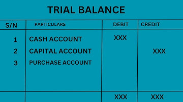 Non-Impacting Errors in Trial Balance 5