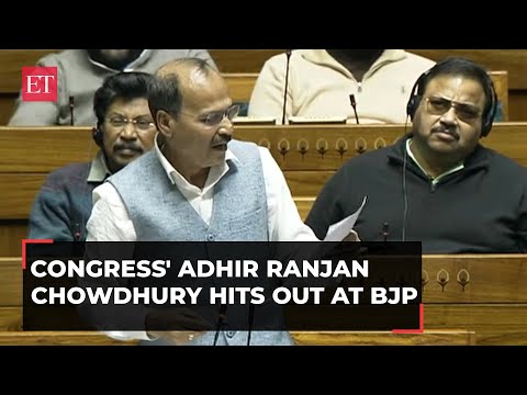 White Paper debate: Congress' Adhir Ranjan Chowdhury hits out at BJP, claims scams during NDA govt Episode cover
