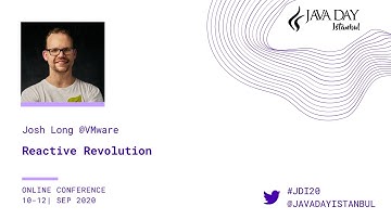 Reactive Revolution - Josh Long - Java Day Istanbul 2020