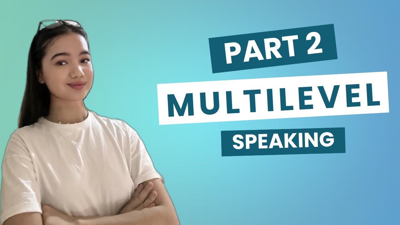 Multilevel test Part 2 Speaking (yangi formati) 