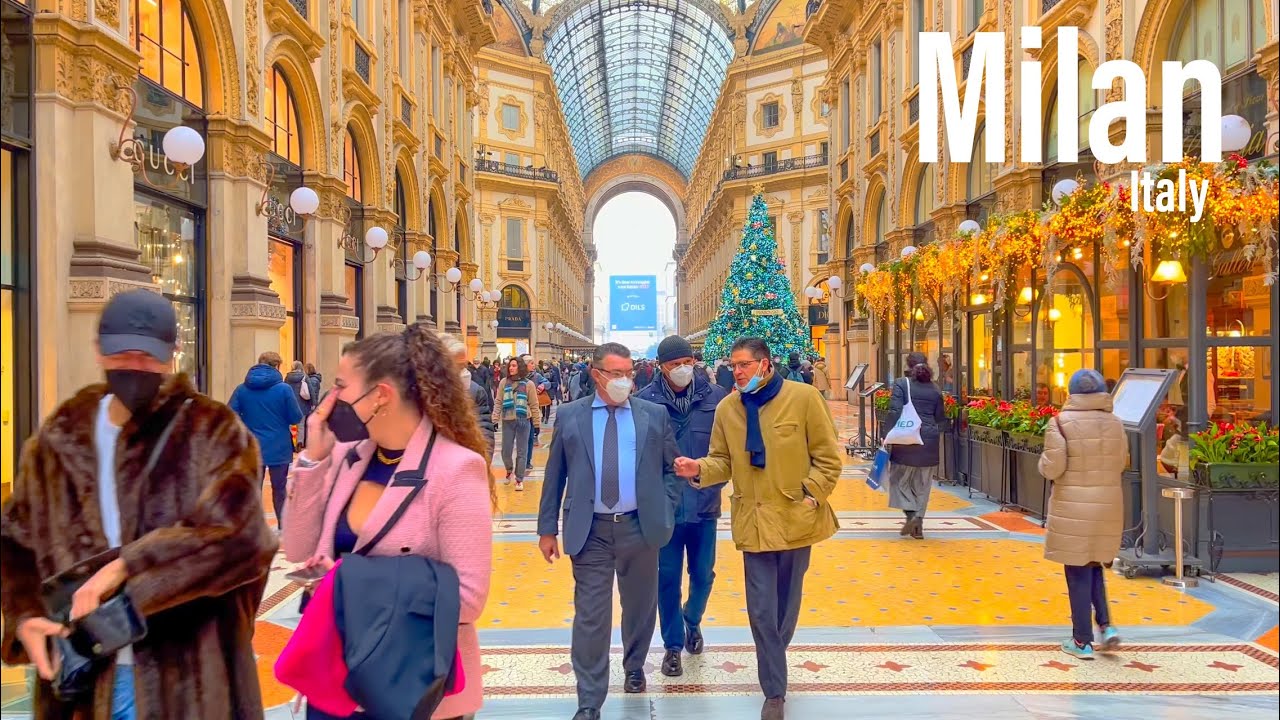 Milan, Italy 🇮🇹 – Italy’s Most Fashionable City 2022- 4K-HDR Walking Tour (▶1 hour)