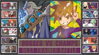 EVIL BOSSES vs CHAMPIONS | Pokémon Battle [Scarlet & Violet]