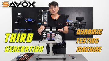 【SAVOX】SAVOX Third-Generation Dynamic Testing machine#rcservo #rccar #test