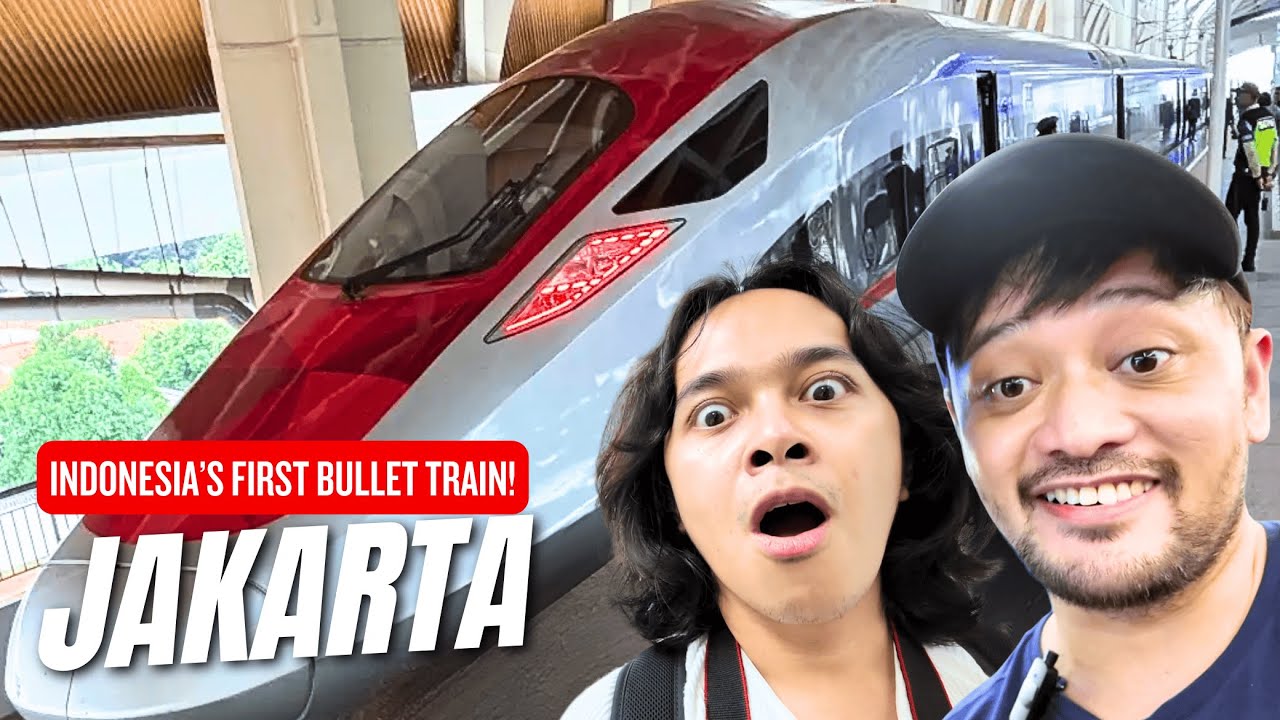 Is Whoosh Bullet Train in Jakarta WORTH IT? | Jimmy and Rio TV (Indonesia Series)