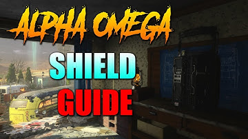 How to Build the Shield in Alpha Omega (Black Ops 4 Zombies Tutorial)