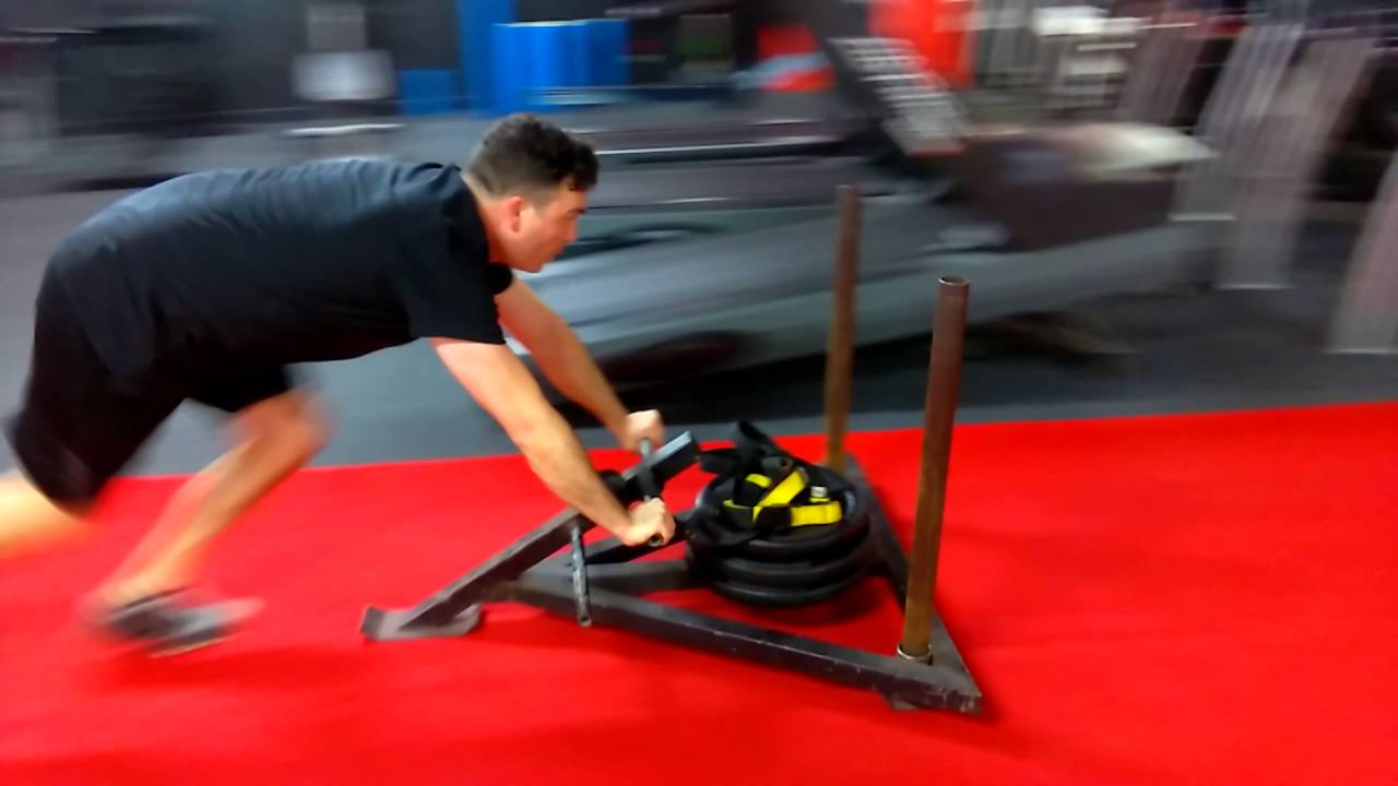 Prowler sled Push/pull finisher YouTube