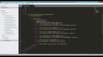 User Registration Form with PHP and MySQL Tutorial 2   Work with Bootstrap For Responsive Web Design