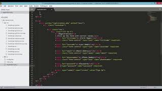 User Registration Form with PHP and MySQL Tutorial 2   Work with Bootstrap For Responsive Web Design
