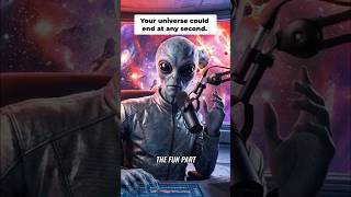 False Vacuum Decay: The Universe's Ultimate End? #shorts