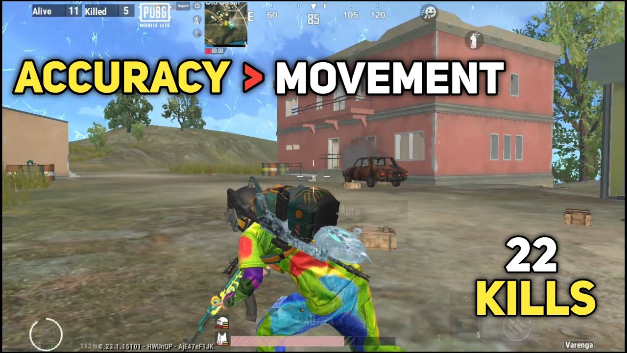 ACCURACY 1V8 CLUTCH 😱 FAST MOVEMENT GAMEPLAY | PUBG MOBILE LITE
