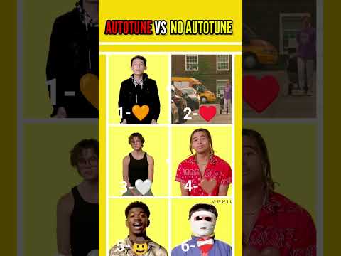 Cover AUTOTUNE VS NO AUTOTUNE #shorts #music #viral