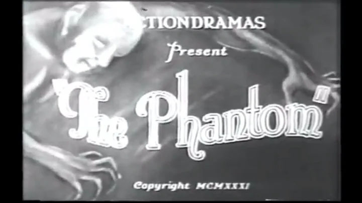 1931 B 062 The Phantom   {Guinn Williams}   Horror