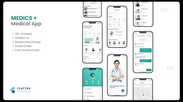 Medical Application in Flutter 30+ Screens | Free Source Code | #devbyDanish