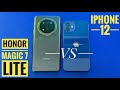 HONOR MAGIC 7 LITE VS IPHONE 12 FULL REVIEW în Limba Română