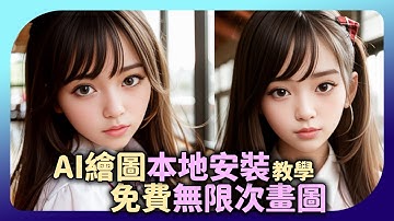 AI繪圖不用繳月費，免費在自己電腦無限次畫圖，Stable Diffusion本地安裝及基本操作教學 | Stable Diffusion 01