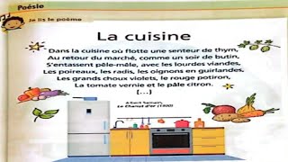 شرح نشيد : la cuisine