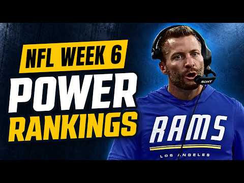 NFL Power Rankings Week 6: Are the 2-3 Rams Really a Top-8 Team?
