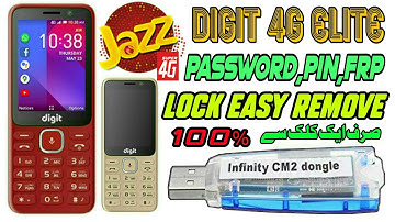 JAZZ Digit 4G Elite Password,Pin Easy Remove Solution CM2 Dongle MT2