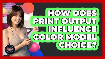 How Does Print Output Influence Color Model Choice?