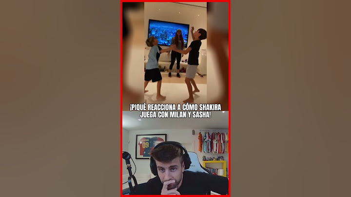 🤯¡Piqué REACCIONA a Shakira! DISFRUTA JUGANDO con MILAN y SASHA!