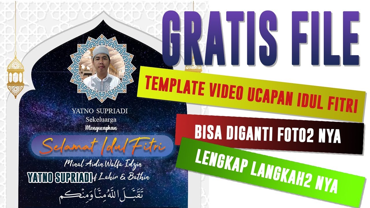 Mudah Banget Buat Video Ucapan Idul Fitri 2019 Dengan Power