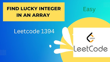 1394. Find Lucky Integer in an Array || In JAVA || Leetcode Problem || Easy #leetcode