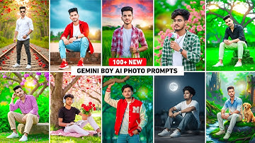 Trending 100+ gemini boy ai photo editing prompts | Google gemini photo editing | Gemini photo edit