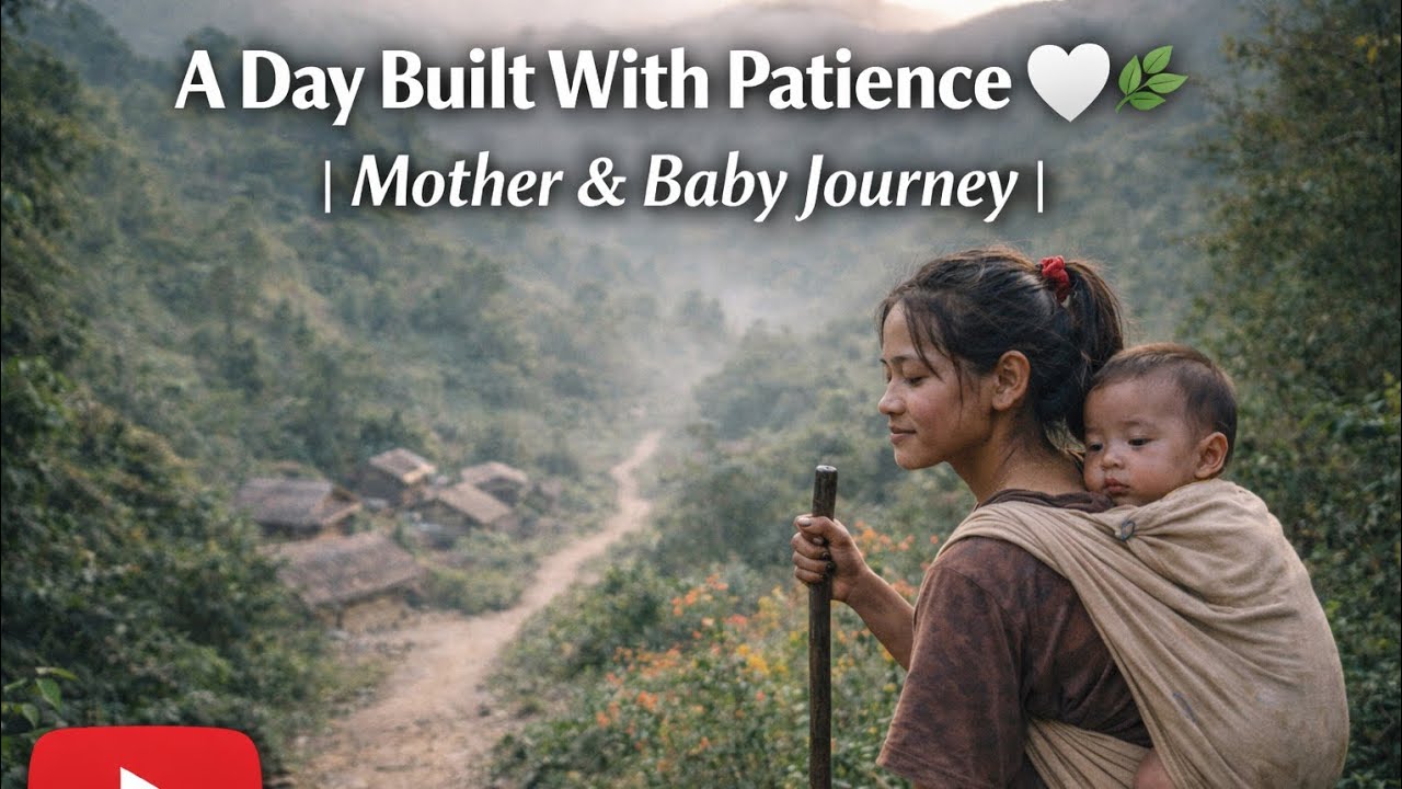 A Day Built With Patience 🤍🌿 | Mother & Baby Journey