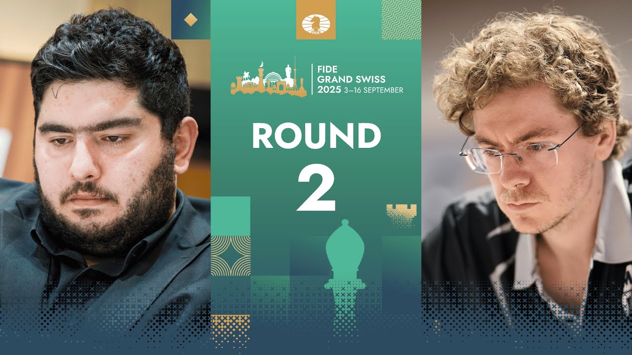 🇮🇷 Parham Maghsoodloo vs David Anton Guijarro 🇪🇸 | FIDE Grand Swiss 2025 | Round 2 | Board 6