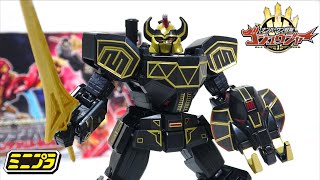 ブラック大獣神がかっこいい！【ゴジュウジャー ミニプラ】ナンバー