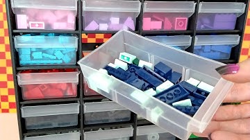 ASMR Sorting Lego Bricks ⏰ 85 Min. • No Talking